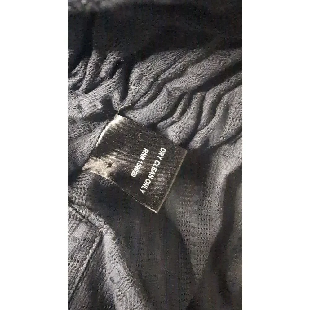 Adam Lippes Navy Double Zip Utility Jacket Quiet Luxury L